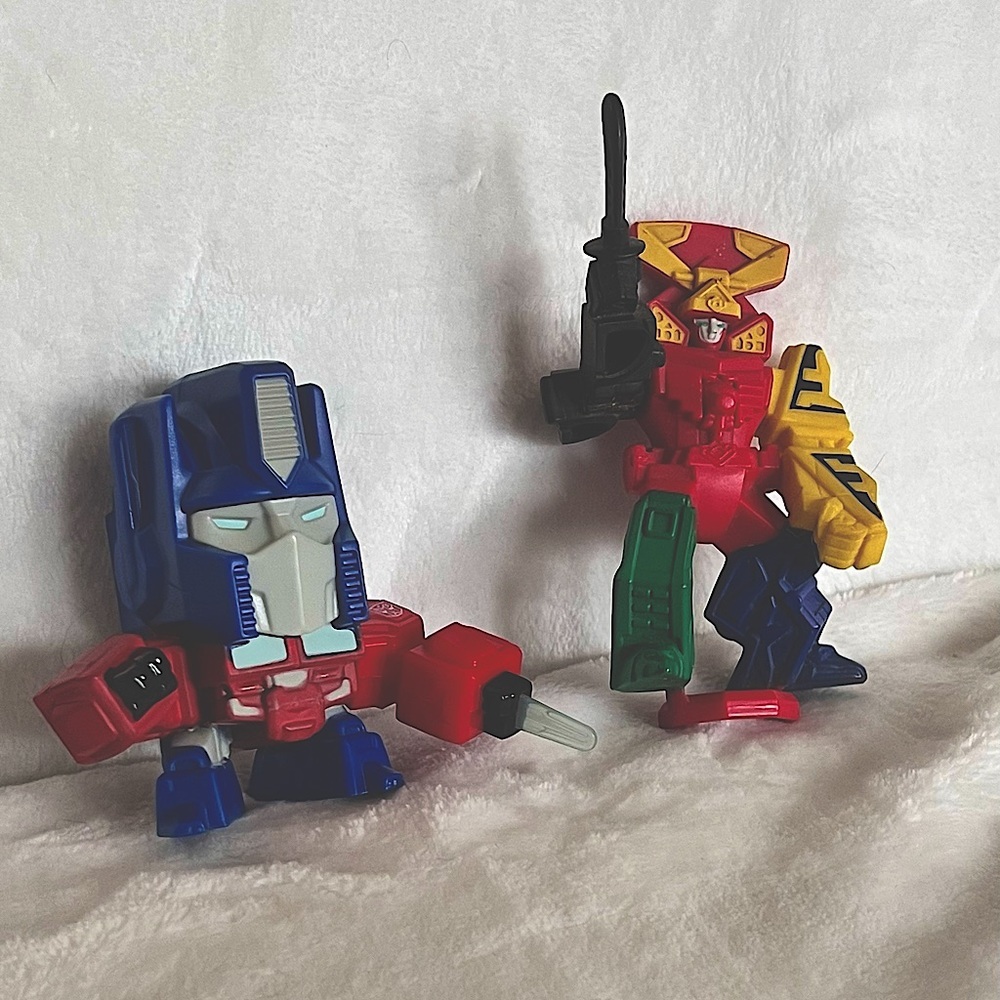 Transformers Power Rangers from Mcdonalds 2011 2016 Hasbro​